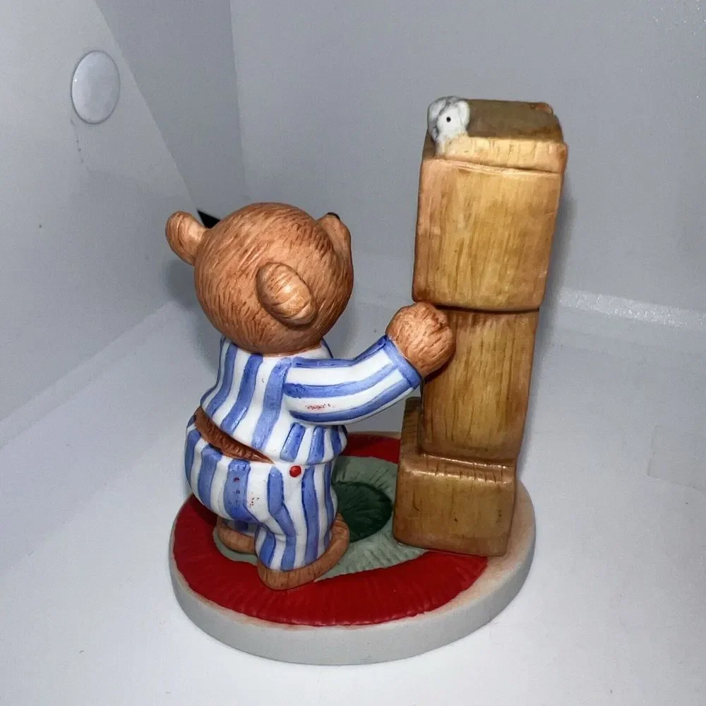 1994 Nursery Rhyme‎ Bears Bronson Stevenson Figurines Lot Of 5 - No Boxes